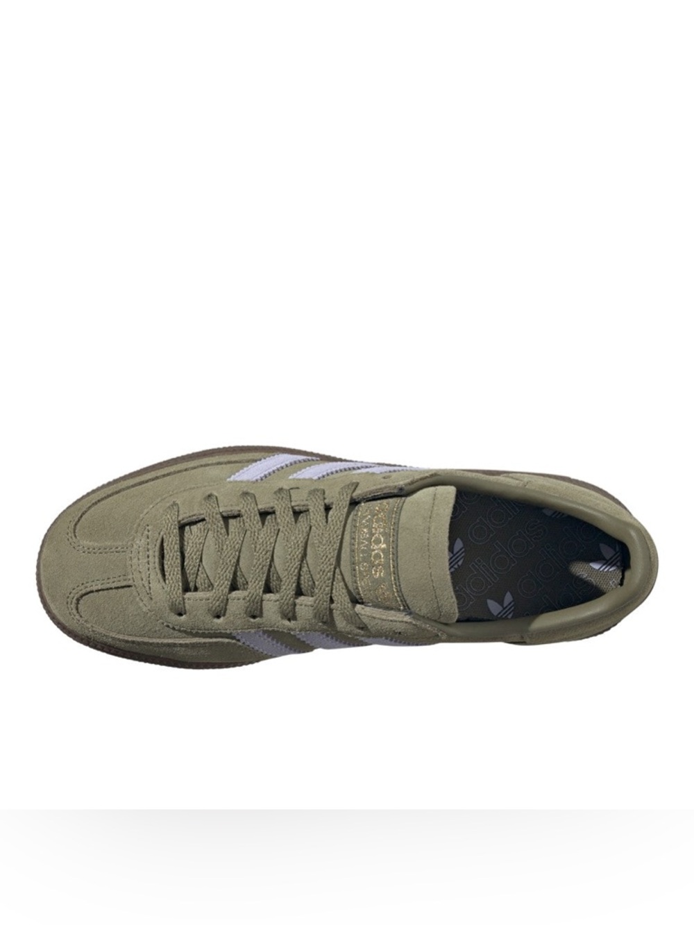 Spezial Sneakers Olive with Lavender Accents - Picture 4 of 6